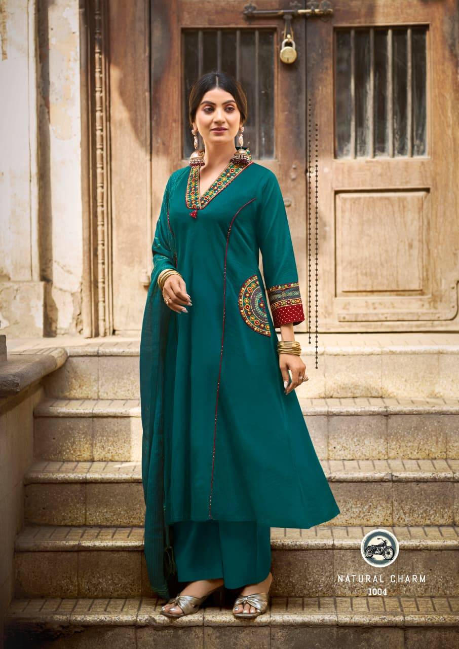 KASHMIRA by KARISSA 1001 To 1006 Series Beautiful Fancy Stylish Colourful casual wear Premium heavy Bombay cotton Stitched dresses At Wholesale Price